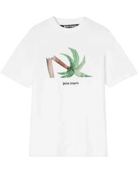 Palm Angels - Broken Palm Classic T-Shirt S10Kagb0" - Lyst