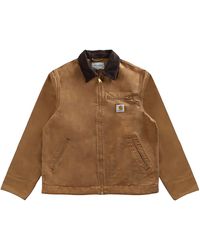 Carhartt - Detroit Jacket "Hamilton Tobacco Rigid" I033112 00S02" - Lyst