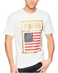 PUMA - Forever Football Country T-Shirt "Usa - Lyst