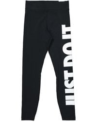 Nike - Sportswear Essential Graphic Leggings Cz8534 010" - Lyst