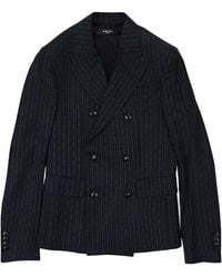 Amiri - Double Breasted Jacket Blazer Mjf012 410" - Lyst