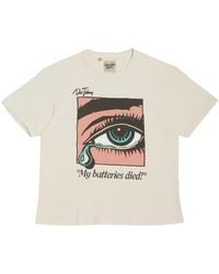 GALLERY DEPT. - Doc Johnson Batteries Dead Short Sleeve T-Shirt Shirt "Antique" Gdbdsstsaw" - Lyst