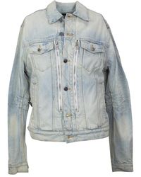 Amiri - Mx2 Trucker Jacket "Light" Amr-Xotw-0053" - Lyst