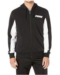 PUMA - Rebel Hooded Track Jacket "Cotton" 854200 01" - Lyst