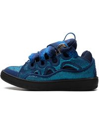 Lanvin - Curb Sneakers "Bleu Majorelle" Fm Skrk11 Stra H22 214" - Lyst