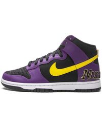 Nike - Dunk High "Lakers" Dh0642 001" - Lyst