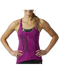 Reebok - Rcf Muscle Tank "Fiery Fuchsia" Ac4187" - Lyst