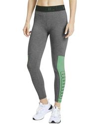 PUMA - Logo Elastic 7/8 Tight "Medium Heather Glimmer" 518945 02" - Lyst