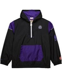 Mitchell & Ness - Team Og 3.0 Anorak Vintage Logo "Nba Kings" Jk8084 Skiblck" - Lyst