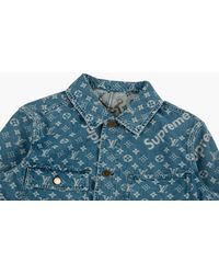blue lv jacket