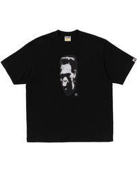 A Bathing Ape - City Camo Frankenstein Relaxed Fit T-Shirt 001Tel801317Mblk" - Lyst