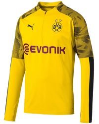 PUMA - Bvb 1/4 Zip Training Top "Cyber 755764 01" - Lyst