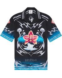 CASABLANCA - Blades Silk Shirt Aw25 Sh 003 03" - Lyst
