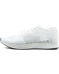 Nike - Flyknit Racer 'Triple' - Lyst