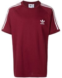 adidas - 3 - Stripes Tee - Lyst