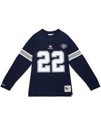 Mitchell & Ness - Nfl N&N Ls Tee Cowboys 1994 Emmitt Smith Tnnc3402 Dco94Esmnavy" - Lyst
