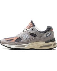New Balance - 991V2 "Miuk Elephant Skin" U991Gc2" - Lyst