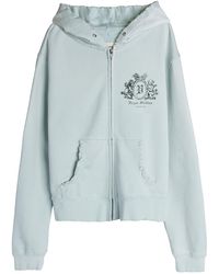 Vague Studios - Resort Zip Up Hoodie "Ice" Vg003" - Lyst