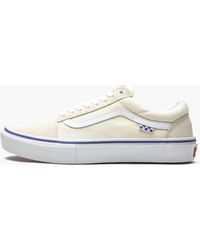 Vans - Skate Old Skool "cream White" Shoes - Lyst