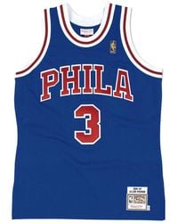 Mitchell & Ness - Authentic Alternate Jersey 76Ers 1996 Allen Iverson "Royal" Ajy4Gs18100 P76Roya96Aiv" - Lyst