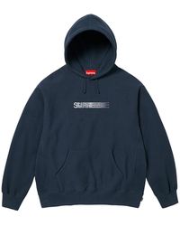 Supreme - Swarovski Motion Logo Hooded Sweatshirt "Fw25 - Lyst