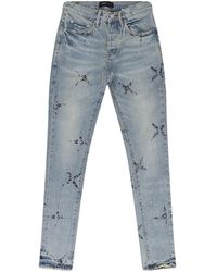 Purple Brand - Star Monogram P001 Skinny Jeans P001_Bmli824" - Lyst