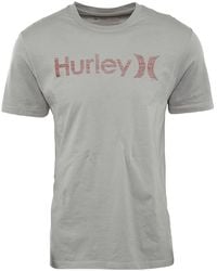 Hurley - One & Only Push Thru T-Shirt "Light Iron Ore" Mts0008680-05V" - Lyst