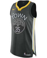 Nike - Nba Gs Warriors The Town Authentic Jersey "Kevin Durant" Av2645 061" - Lyst