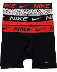 Nike - Dri-Fit Essential Micro Trunks (3 Pack) Animal Print Goth Print" Ke1157 111" - Lyst