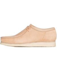 Clarks - Wallabee "Light Tan Combination" 26148596" - Lyst