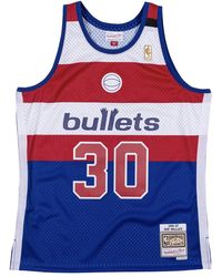 Mitchell & Ness - Swingman Jersey "Nba Washington Bullets 96 Ben Wallace" Smjycp19068 Wburyrd96Bwa" - Lyst