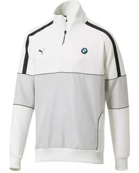 PUMA - Life 1/2 Zip Sweat "Bmw Motorsport" 577779 02" - Lyst