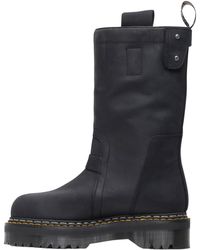 Dr. Martens - Rick Owens Quad Sole Pull On Boot Dm02F18144001" - Lyst