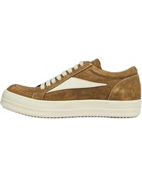 Rick Owens - Vintage Low Sneaker Milk" Ru01F2897 Lcsuco 10411" - Lyst