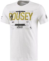 Reebok - Ufc Ronda Rousey T-Shirt U53070" - Lyst