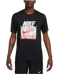 Nike - Rise 365 Run Energy Dri-Fit Short-Sleeve T-Shirt Picante" Hj4158 010" - Lyst