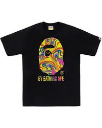 A Bathing Ape - Marbling By Bathing Ape T-Shirt 1J80 110 023" - Lyst