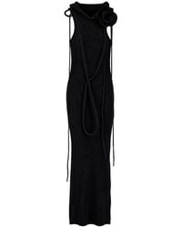 Off-White c/o Virgil Abloh - Peony Cut Out Rib Long Dress Ch Ow Os 01021" - Lyst