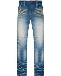 RTA - Olivier Skinny Denim Jeans "Medium" Mf23D677 B1838Stmdb" - Lyst