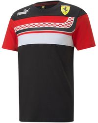 PUMA - Ferrari Race Sds Tee 535822 01" - Lyst