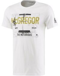 Reebok - Conor Mcgregor Fighter T-Shirt Az5664" - Lyst