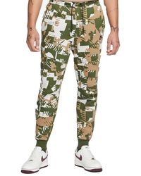 Nike - Sportswear Tech Fleece All-Over Print Jogger Dm6472 072" - Lyst