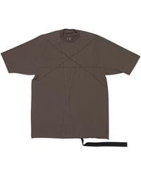Rick Owens - Jumbo Ss T-Shirt "Dust" Du01D1274" - Lyst