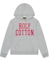 DENIM TEARS - Holy Cotton Pullover Hoodie Dt585" - Lyst