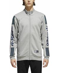 adidas - Quarzo Fleece Zip Jacket "Medium Heather" Ce1835" - Lyst