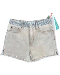 Off-White c/o Virgil Abloh - Marbled Shorts "Denim" Owyc007S22Den0043030" - Lyst