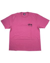 Stussy - New York Chapter T-Shirt "Berry" Stus375" - Lyst