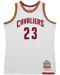 Mitchell & Ness - Nba Jersey Cavaliers 2015 Lebron James Jy8692 Ccawhit" - Lyst