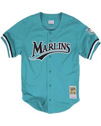 Mitchell & Ness - Authentic Batting Practice Jersey "Mlb Marlins 1995 Andre Dawson" Abbf3104 Fma95Adateal" - Lyst