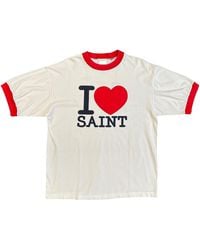 SAINT Mxxxxxx - I Love Saint T-Shirt Sm Mk8 0000 018" - Lyst